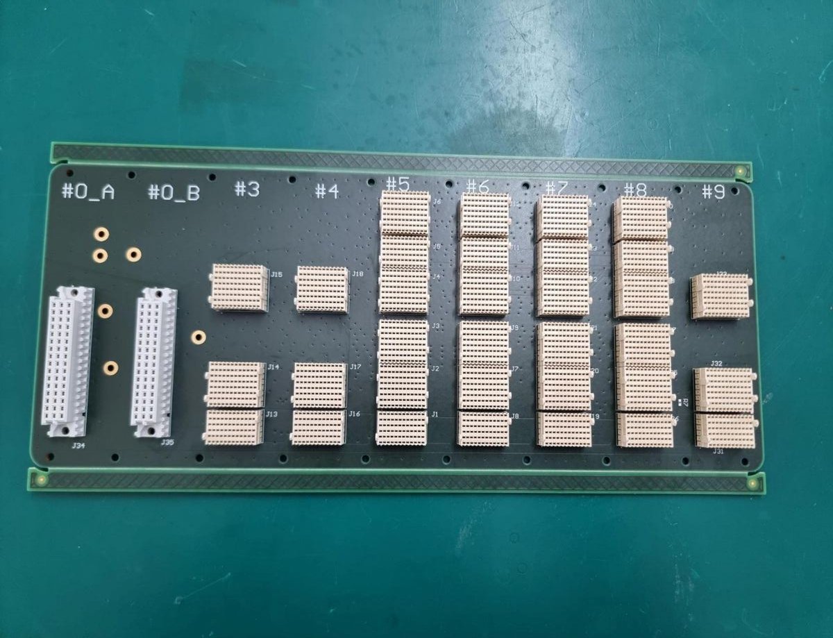 Placa do conector de retaguarda ADHA